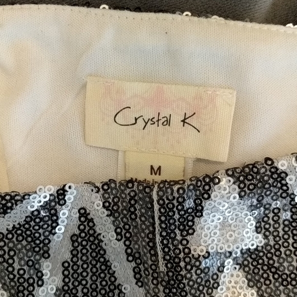 Sequin Pattern Shorts - Picture 4 of 4